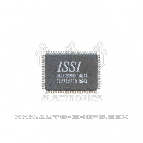 ISSI IS64LF12832AHD-7.5TQLA3 chip use for CAT Caterpillar ECM