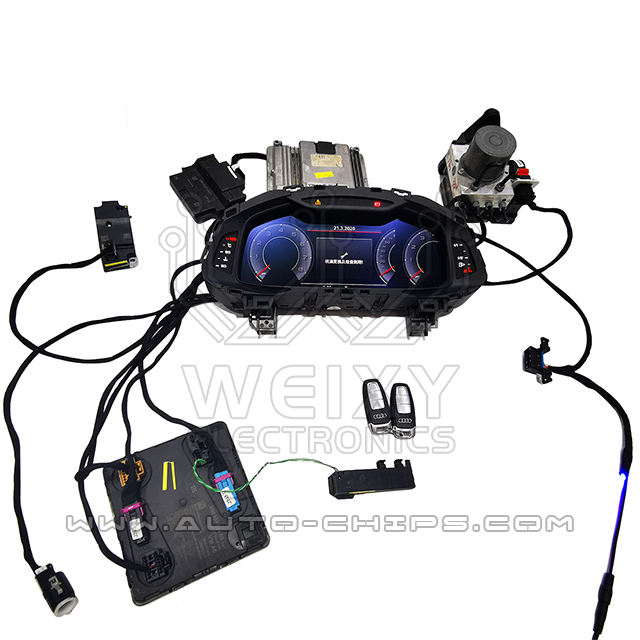 Test platform cable for new Audi A4 B9 A5 A6 A8 MLB IMMO type