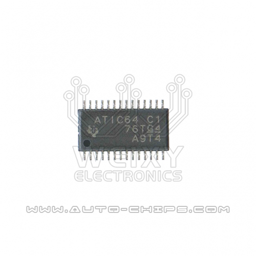 ATIC64 C1 Commonly used vulnerable drive chip for Automotive control unit