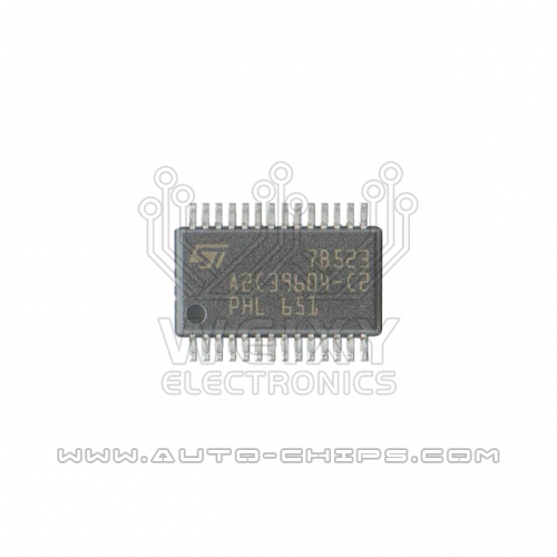 A2C39604-C2  commonly used vulnerable drive chip for Mercedes-Benz and BMW ECU