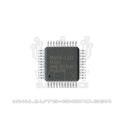 M5K58-E331 5K58U chip use for automotives ECU