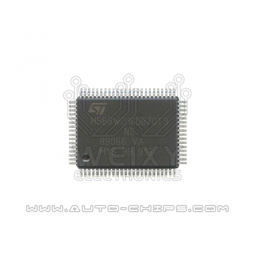 M58BW016DB70T3NS flash chip use for automotives ECU