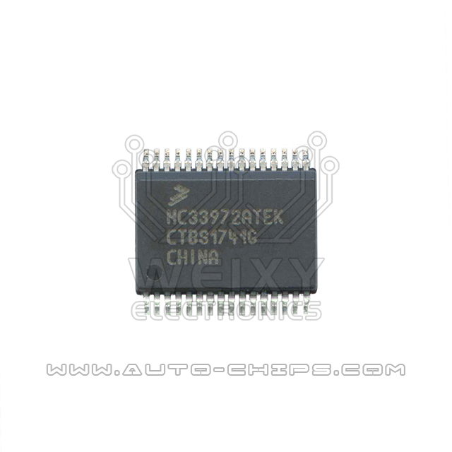 MC33972ATEK  Commonly used vulnerable driver chip for automotive BCM