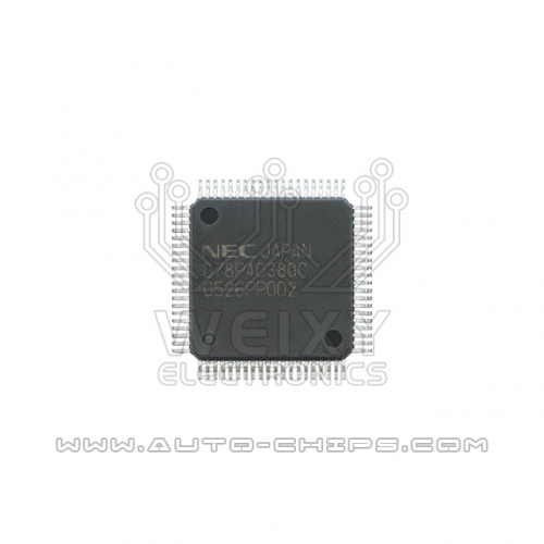 D78P4038GC chip use for automotives