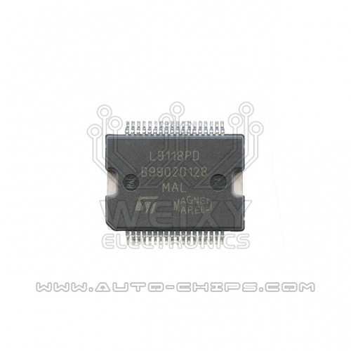 L9118PD  Commonly used vulnerable driver chip for Fiat MARELLI ECU