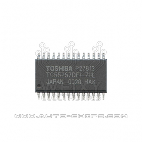 TC55257DFI-70L chip use for excavator ECM