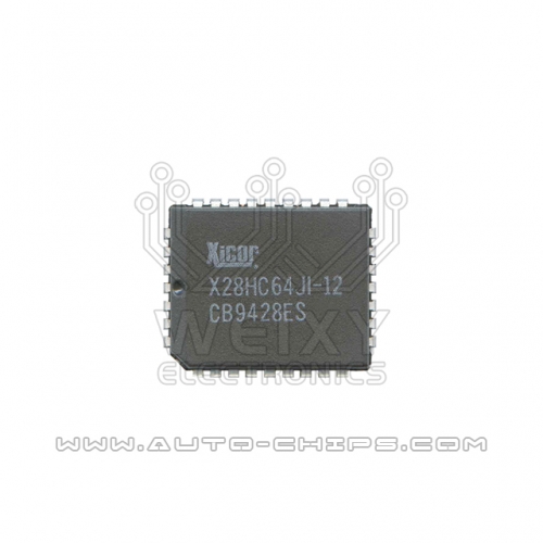 X28HC64JI-12 chip use for excavator ECM