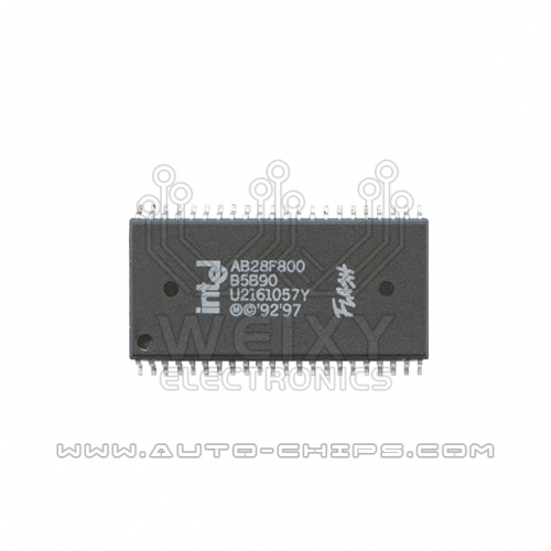 AB28F800-B5B90 flash chip use for automotives ECU