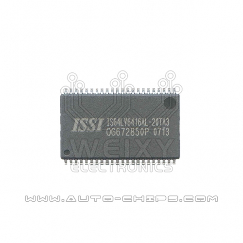 ISSI IS64LV6416AL-20TA3 chip use for CAT Caterpillar ECM