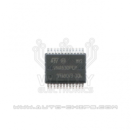 VNQ830PEP commonly used vulnerable chip for automotive BCM