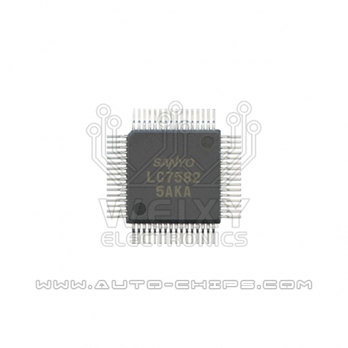 LC7582   commonly used vulnerable chip for automobiles