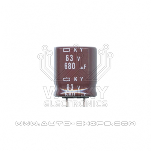 63V 680uf Commonly used electrolytic capacitors for automotive control modules
