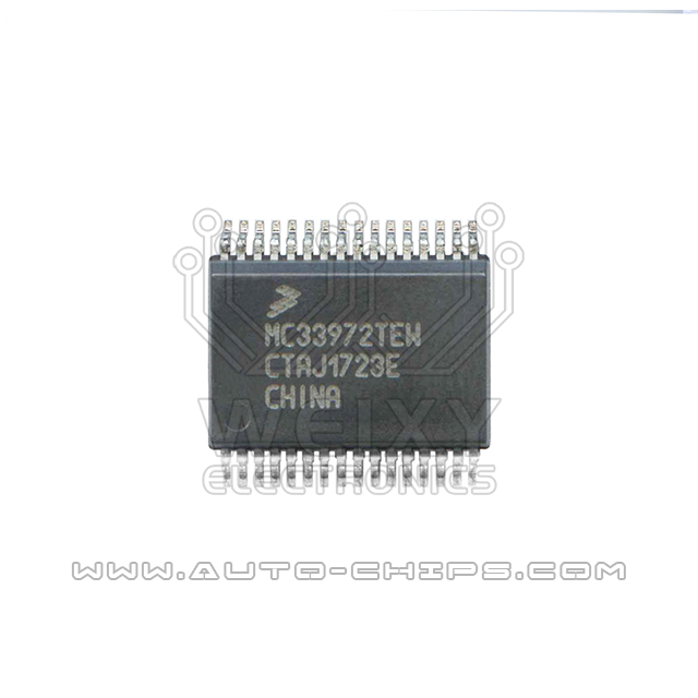 MC33972TEW chip use for automotives BCM