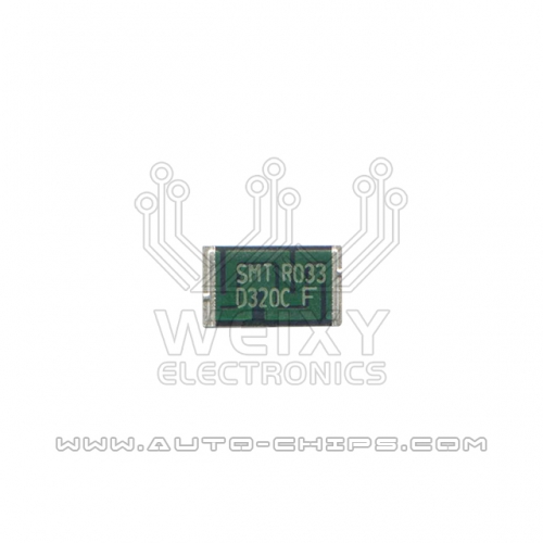SMT R033  commonly used vulnerable high precision resistors for ECU