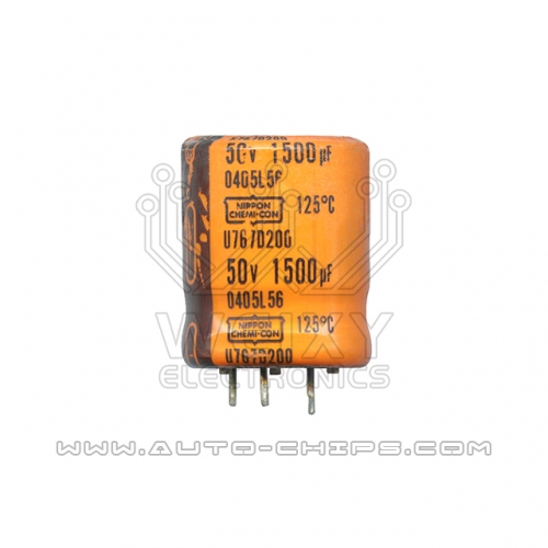 50v 1500uf capacitor use for automotives