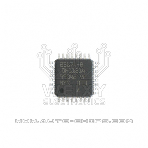 23674-B chip use for automotives ECU