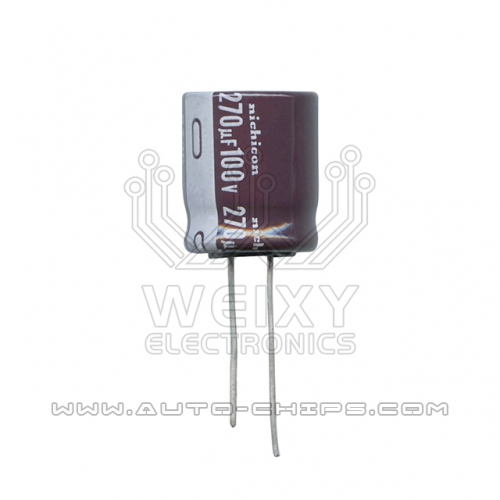 270uf 100V capacitor use for automotives ECM