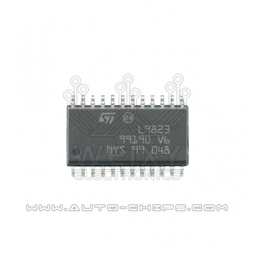 L9823 chip use for automotives ECU