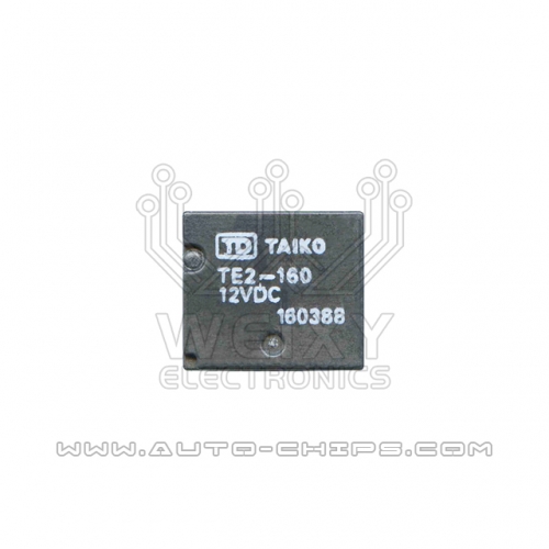 TE2-160 12VDC relay use for automotives BCM