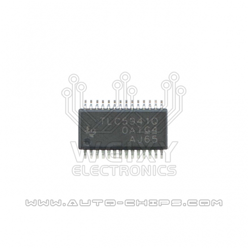 TLC5941Q chip use for automotives ECU