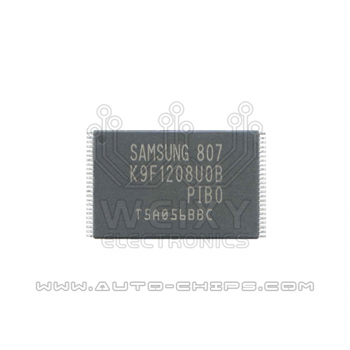 K9F1208U0B-PIB0 chip use for automotives radio