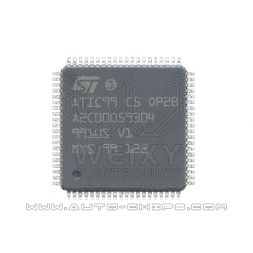 ATIC99 C5 OP2B A2C00059304  vulnerable chips for Automotive airbag control unit