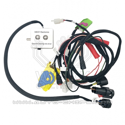 Test platform cable with driver for Audi A4 Q5 A6 C7 A7 A8 electronic steering rack