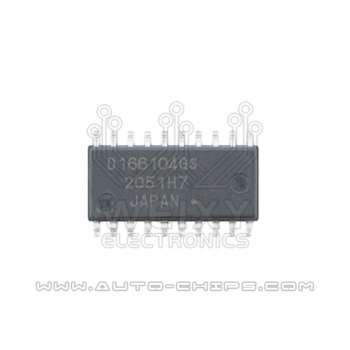 D166104GS chip use for automotives ECU