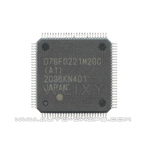 D76F0221M2GC(A1) MCU chip use for automotives