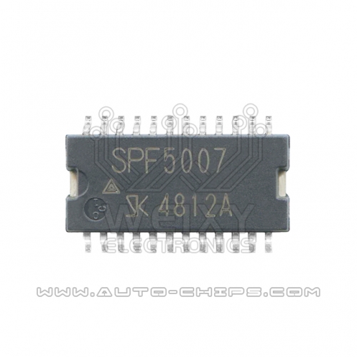 SPF5007  commonly used vulnerable chip for automobiles