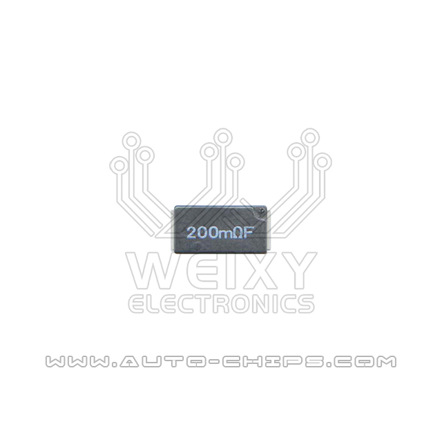 200mRF resistor use for automotives ECU