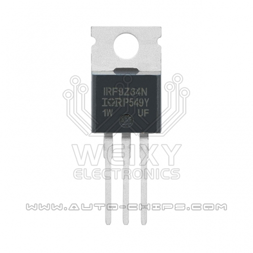 IRF9Z34N chip use for automotives