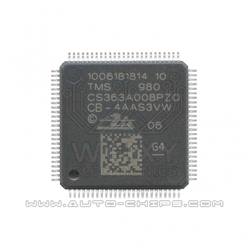 TMS 980 CS363A008PZQ CS363A008PZQRCV chip use for automotives ABS ESP