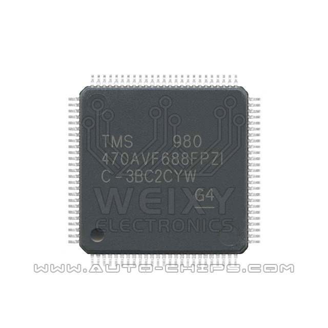 TMS 980 470AVF688FPZI S470AVF688FPZIRVS chip use for automotives ABS ESP