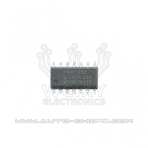 74HC125D  Vulnerable IC for automobiles computer