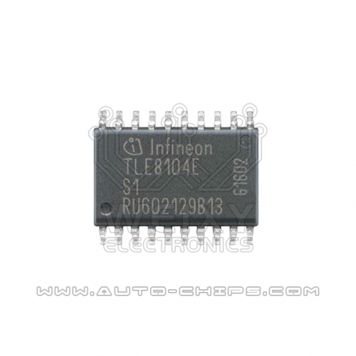 TLE8104E  commonly used vulnerable idle speed driver chip for automotive ECU