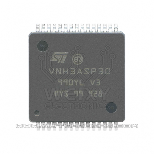 VNH3ASP30 commonly used vulnerable chip for automotive BCM