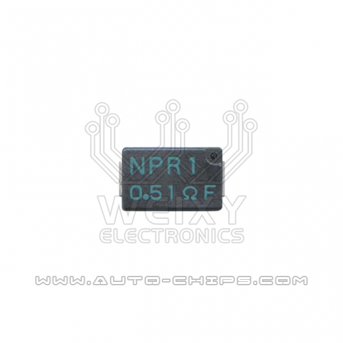 NPR1 0.51rF resistor use for automotives