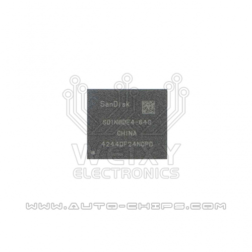 SDIN8DE4-64G BGA chip use for automotives radio