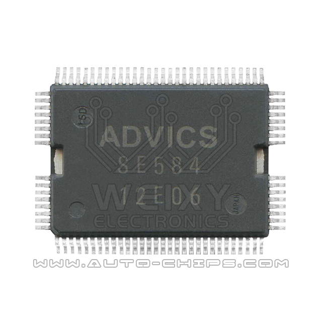 ADVICS SE584 chip use for automotives ECU
