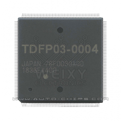 TDFP03-0004 76F0039AGD MCU chip for Toyota ECU