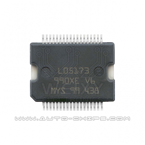 L05173 commonly used vulnerable power driver chip for BOSCH M7 ECU