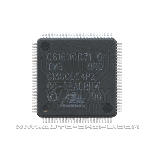 0616110071 0 TMS 980 C136C054PZ chip use for automotives ABS ESP