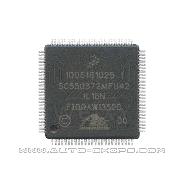 1006181025 1 SC550372MFU42 1L16N chip use for automotives ABS ESP