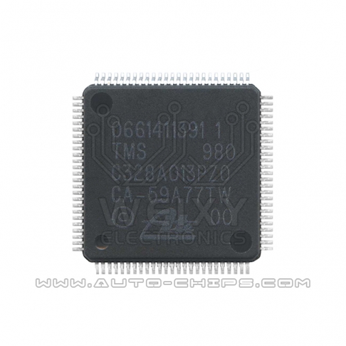 0661411391 1 TMS 980 C328A013PZ0 chip use for automotives ABS ESP