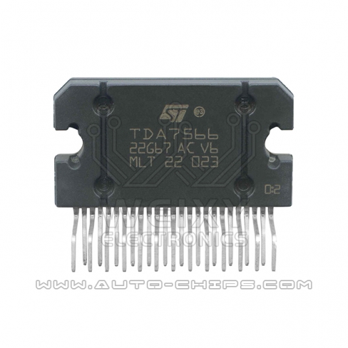 TDA7566  commonly used vulnerable chip for automotive audio and amplifier host