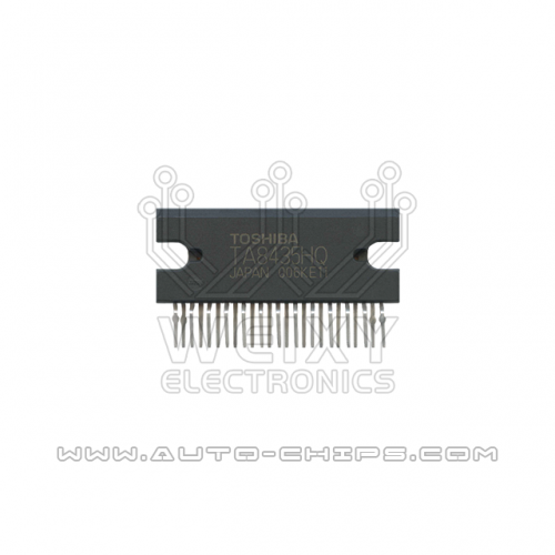 TA8435HQ chip for automotive audio and amplifier host