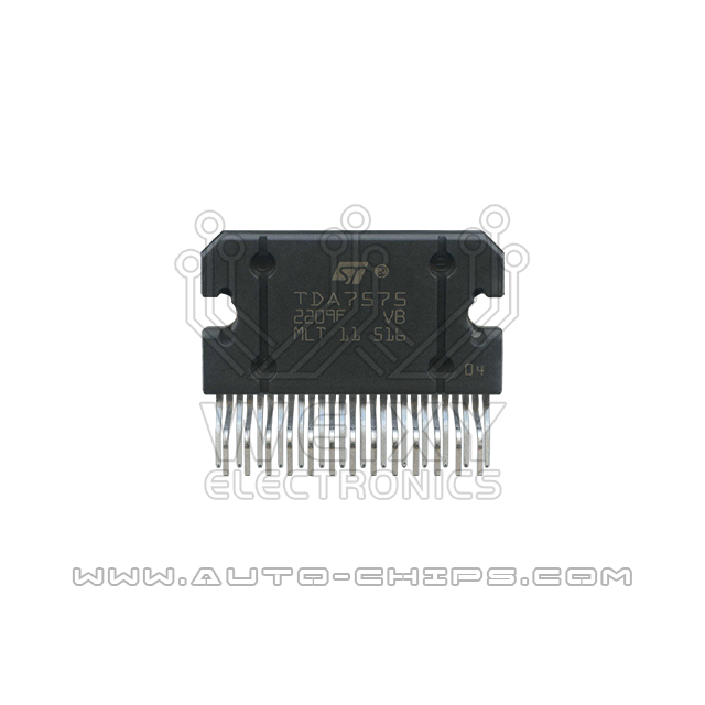 TDA7575 chip use for automotives radio amplifier