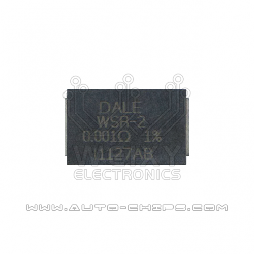 DALE WSR-2 0.001R resistor use for automotives ECU
