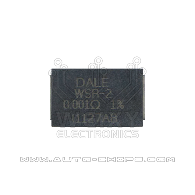 DALE WSR-2 0.001R resistor use for automotives ECU